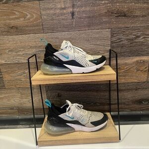 Nike Air max 270 black, turquoise and white